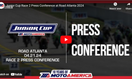 Video: Junior Cup Race Two Press Conference From Road Atlanta
